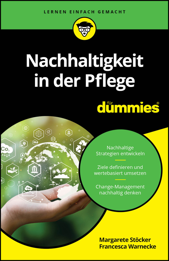 Book cover: Nachhaltigkeit in der Pflege für Dummies