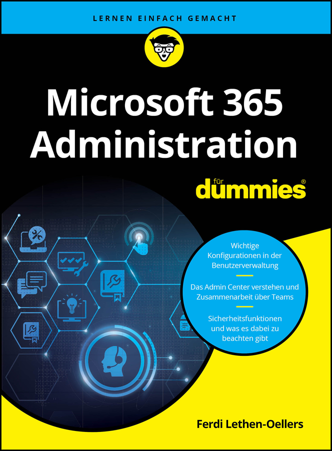 Book cover: Microsoft 365 Administration für Dummies
