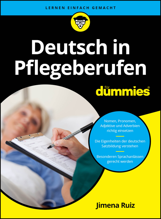 Book cover: Deutsch in Pflegeberufen für Dummies