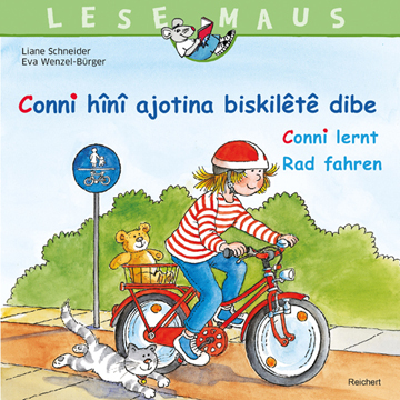 Book cover: Conni Hini Ajotina Biskilete Dibe / Conni Lernt Rad Fahren
