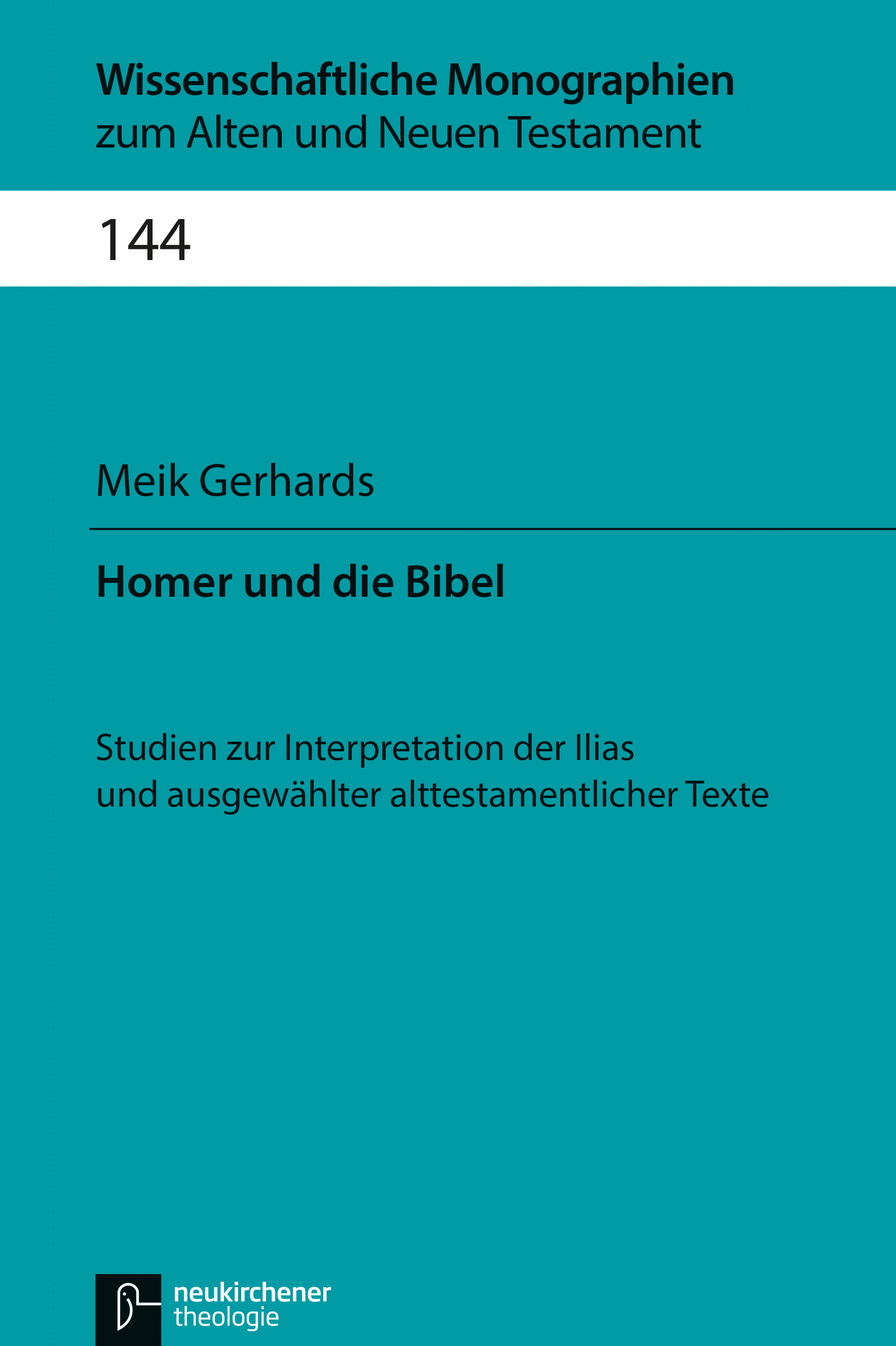 Book cover: Homer und die Bibel