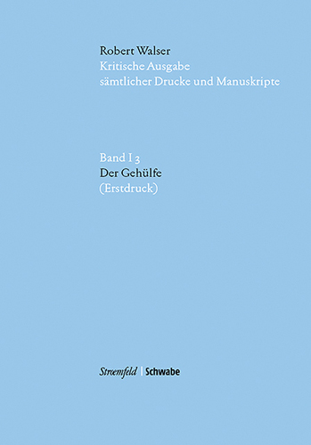 Book cover: Der Gehulfe