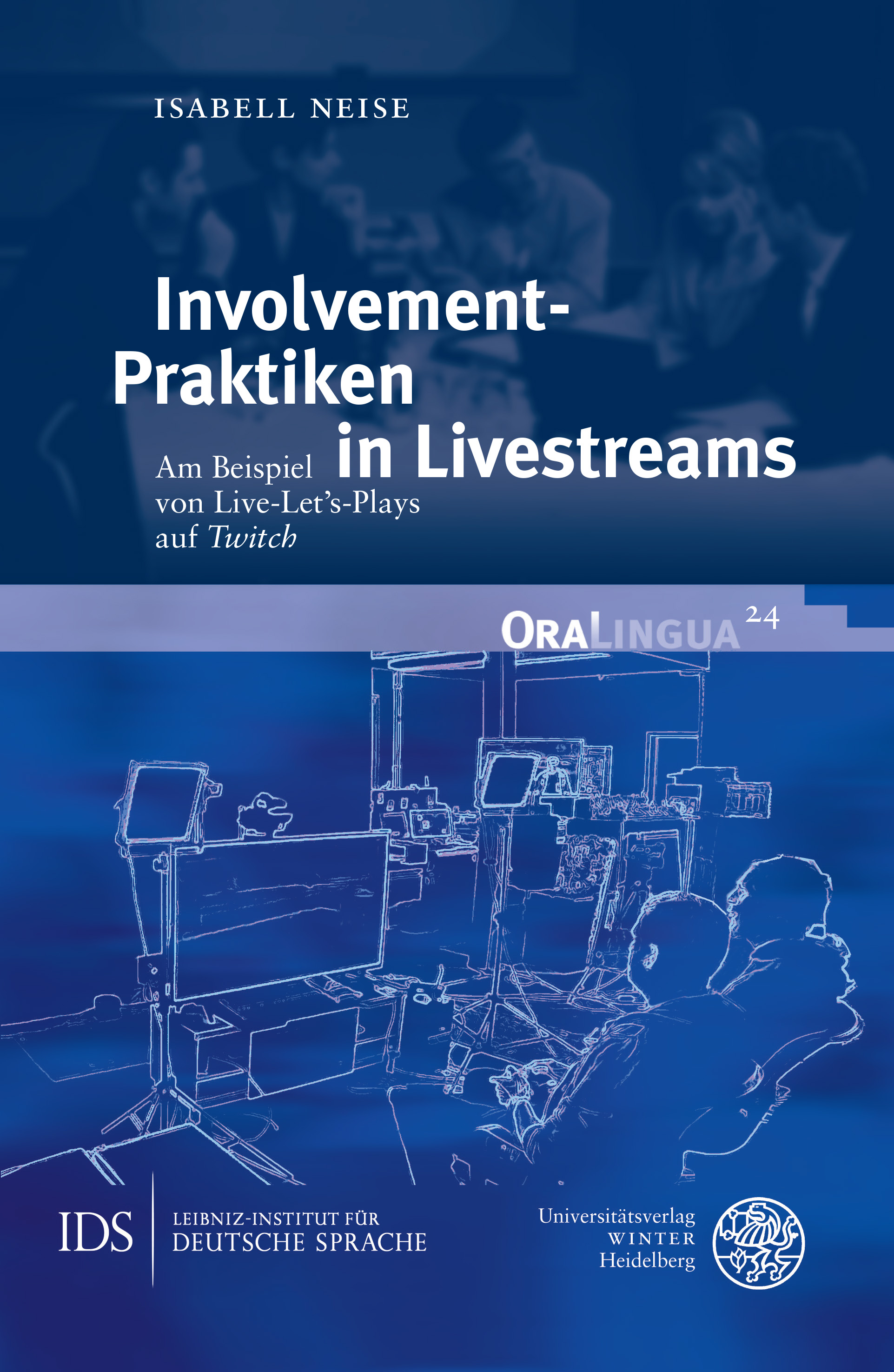 Book cover: Involvement-Praktiken in Livestreams