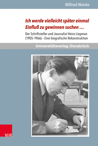 Book cover: Ich werde vielleicht später einmal Einfluß zu gewinnen suchen …