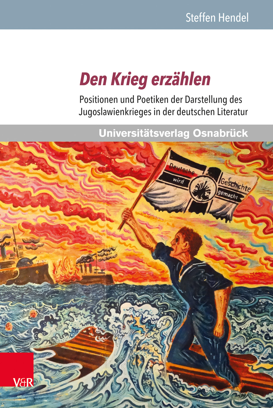 Book cover: Den Krieg erzählen