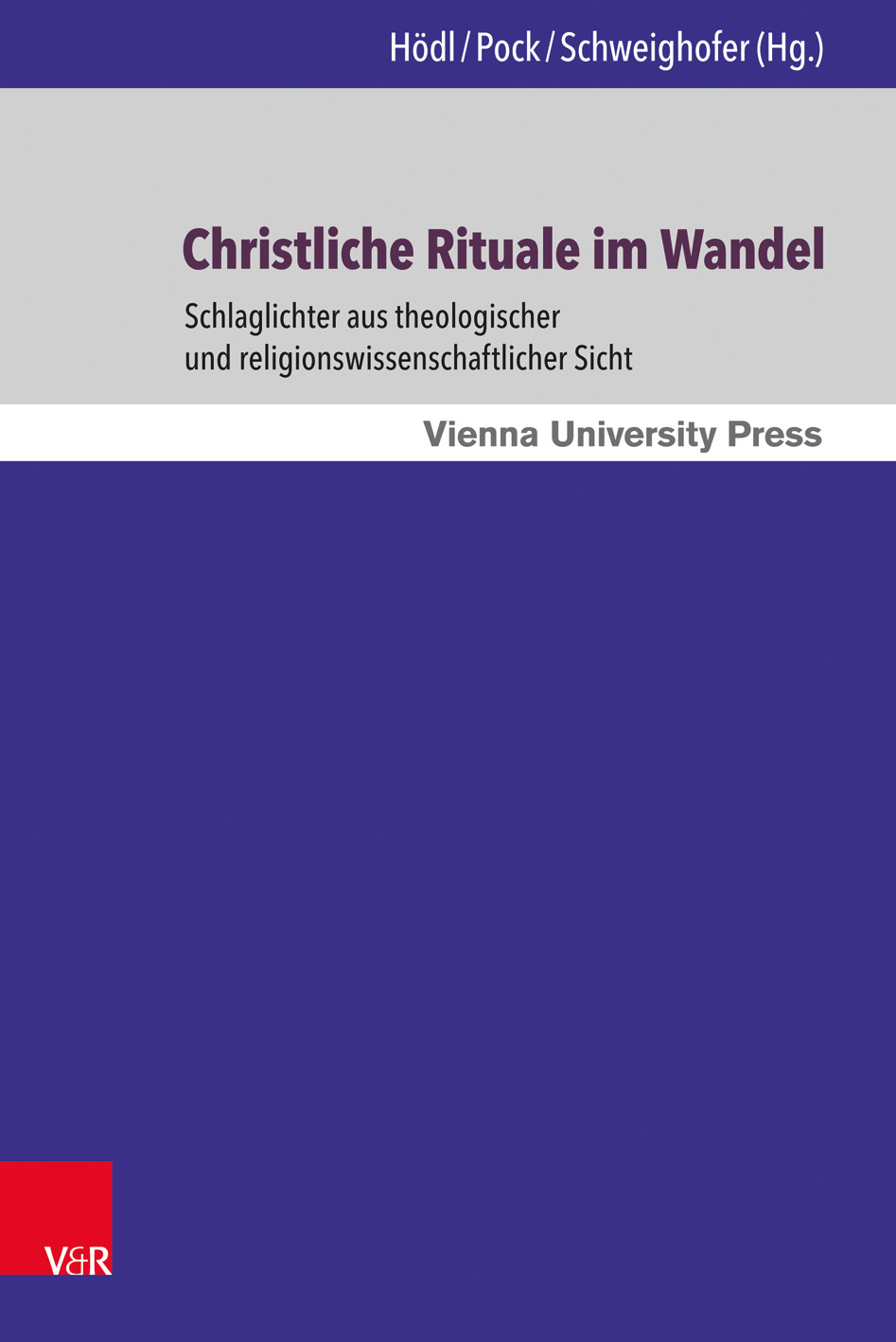 Book cover: Christliche Rituale im Wandel