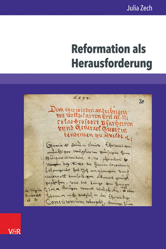 Book cover: Reformation als Herausforderung