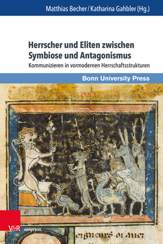 Book cover: Herrscher und Eliten zwischen Symbiose und Antagonismus