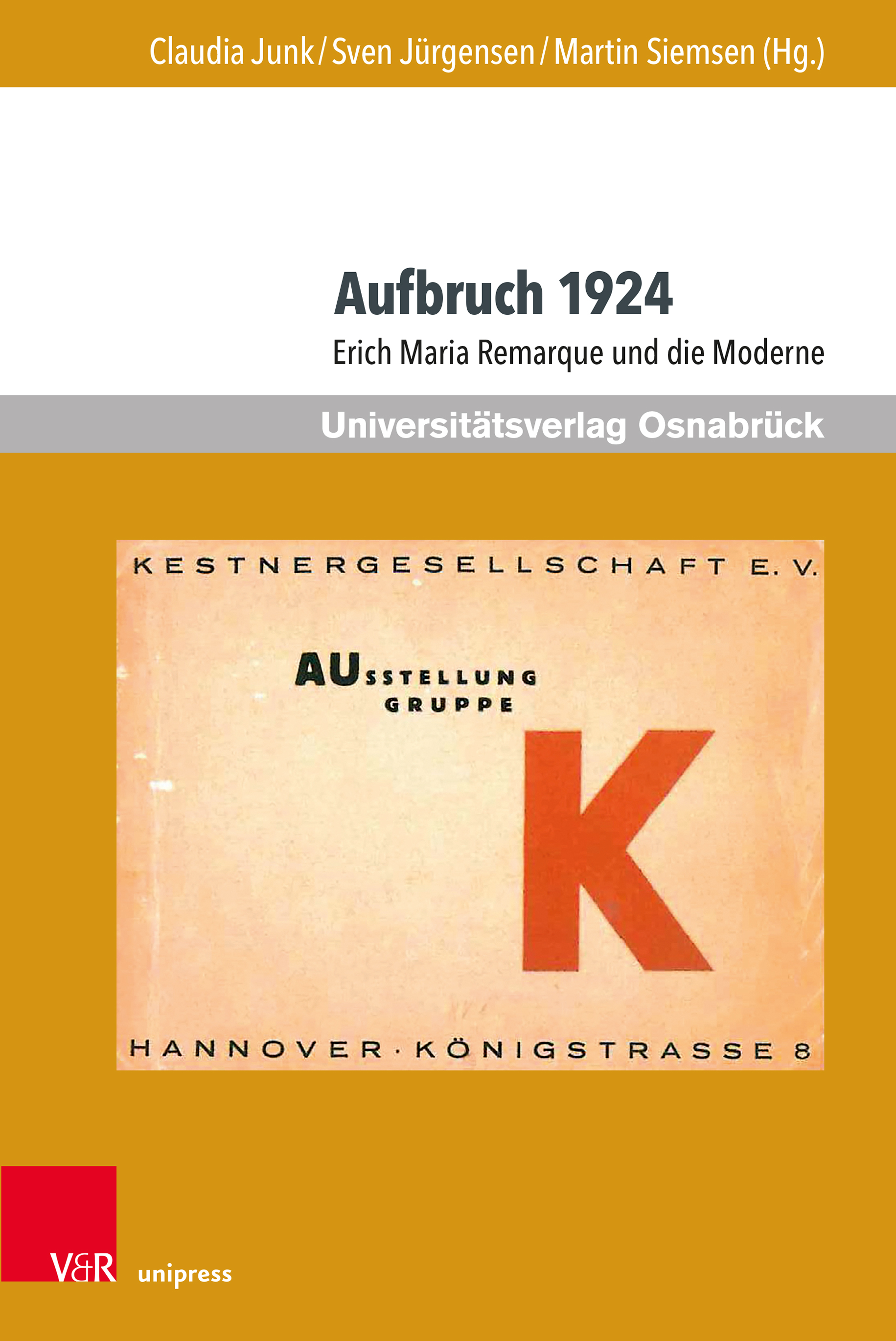 Book cover: Aufbruch 1924
