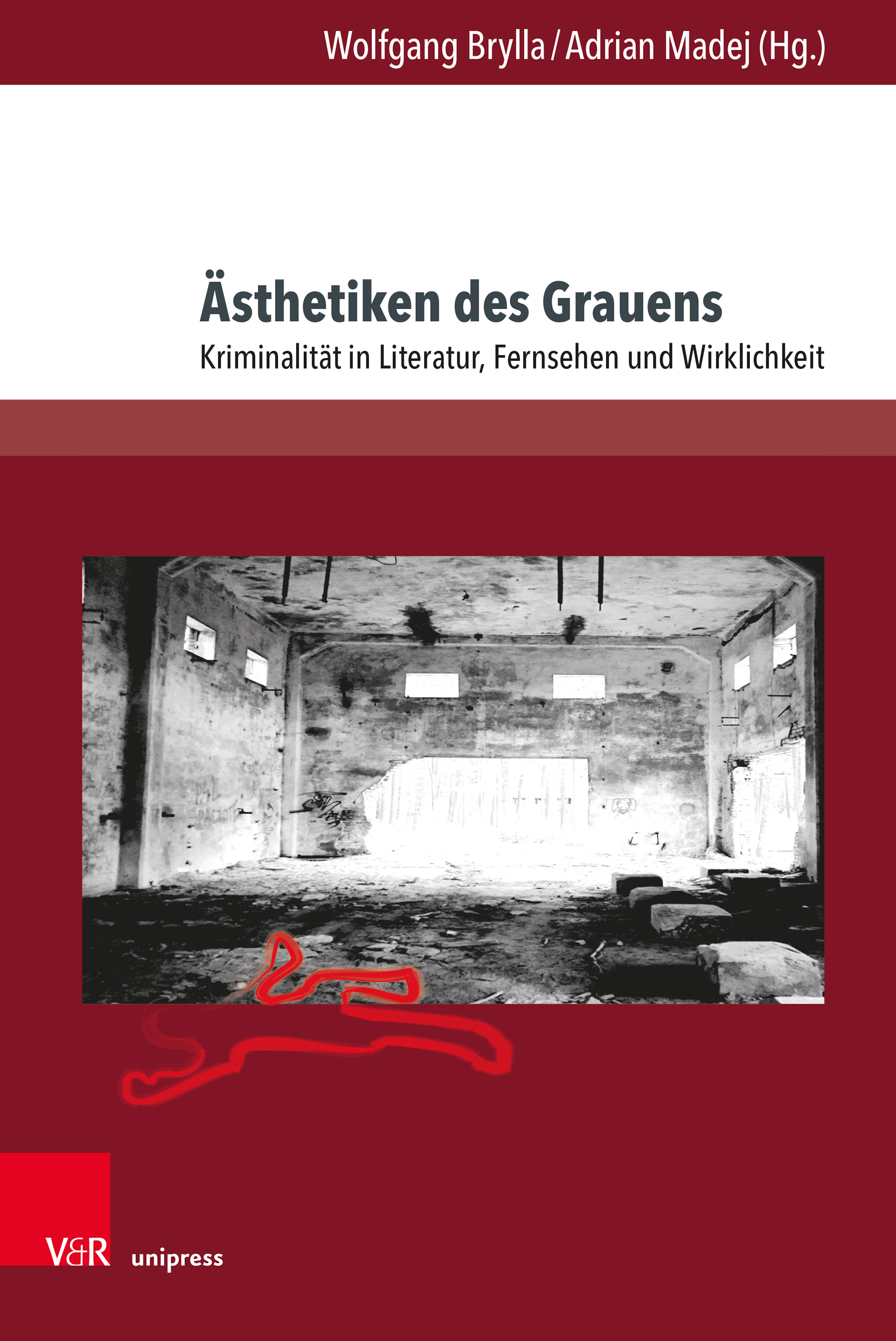 Book cover: Ästhetiken des Grauens