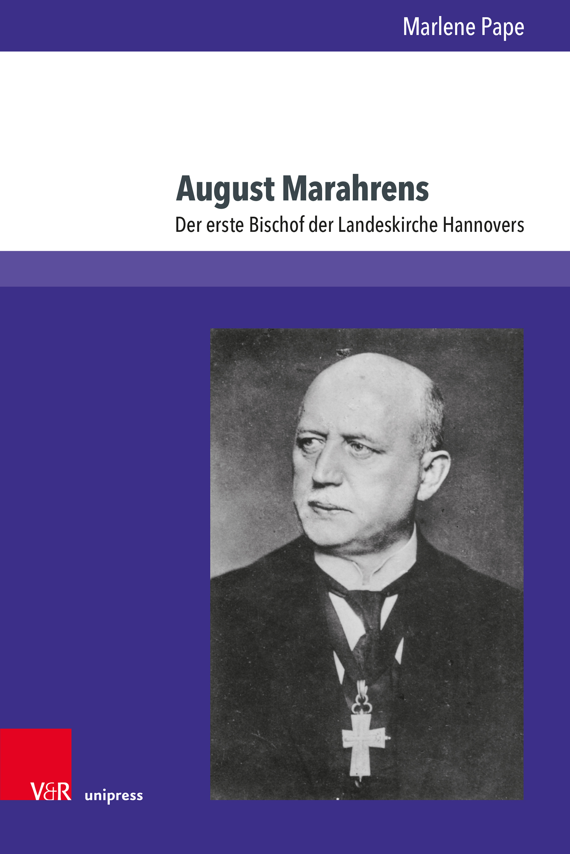 Book cover: August Marahrens