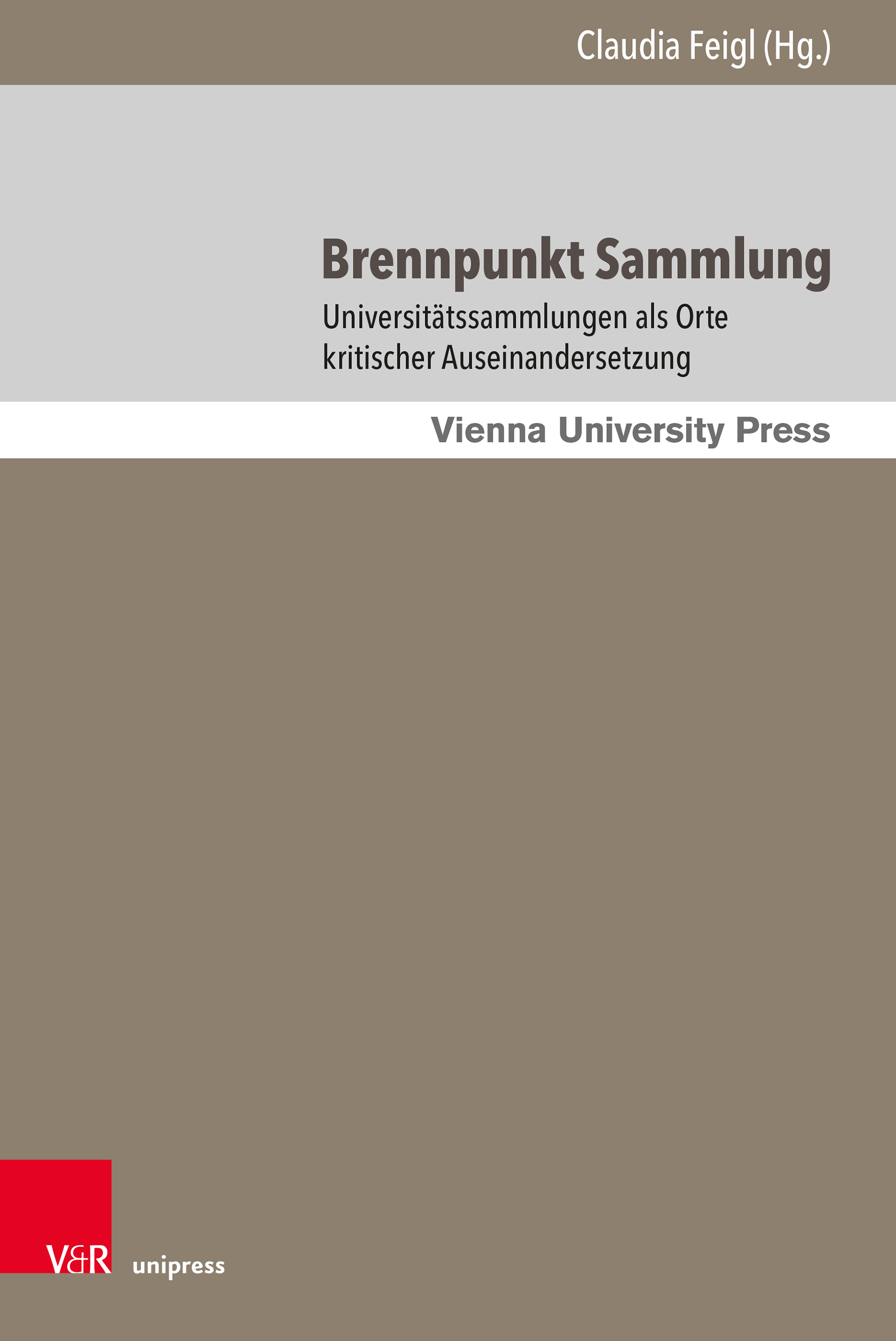 Book cover: Brennpunkt Sammlung