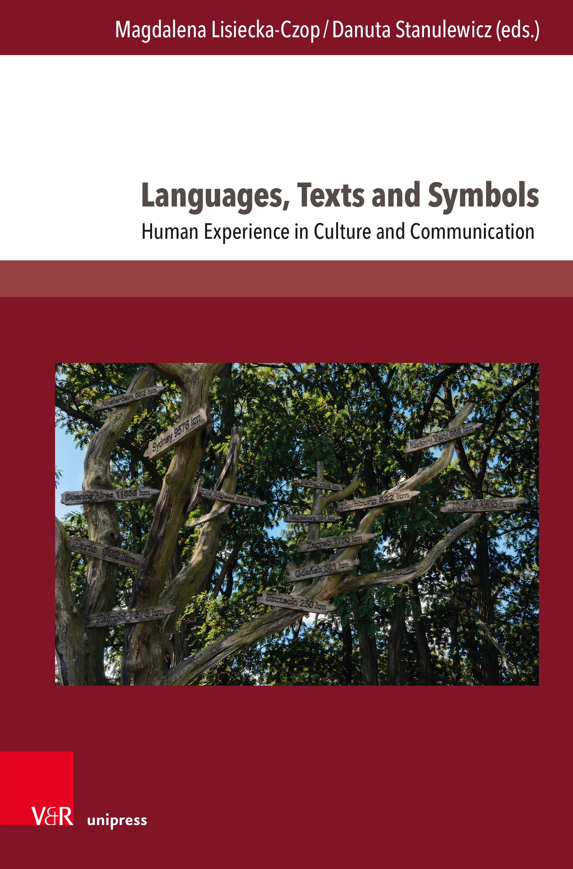 Book cover: Languages, Texts and Symbols