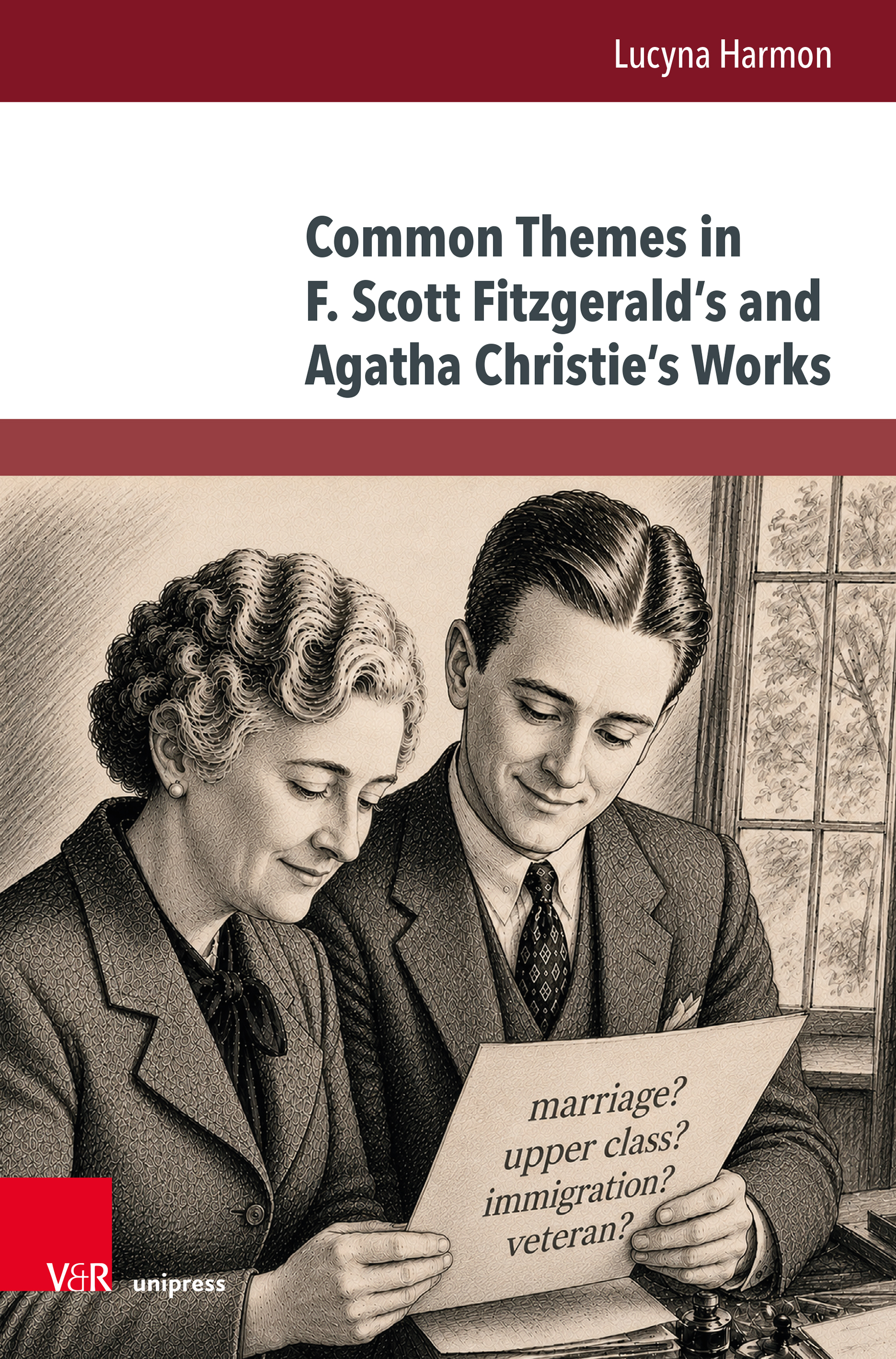 Book cover: Common Themes in F. Scott Fitzgerald’s and Agatha Christie’s Works