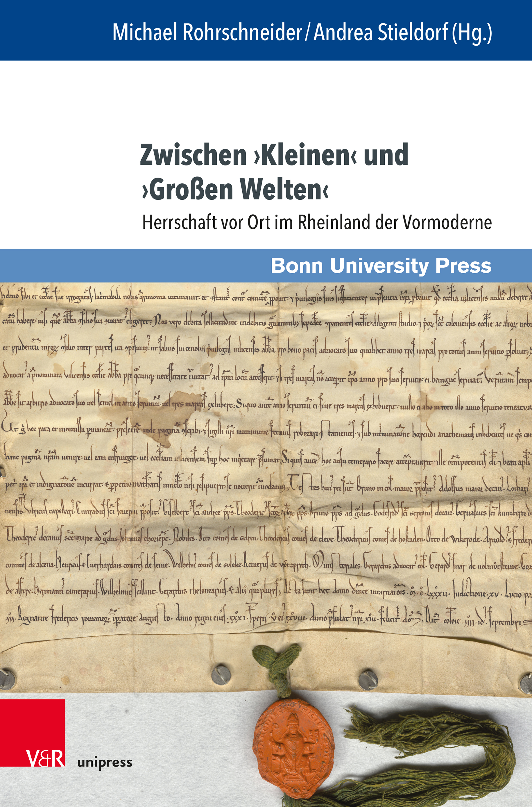 Book cover: Zwischen ›Kleinen‹ und ›Großen Welten‹