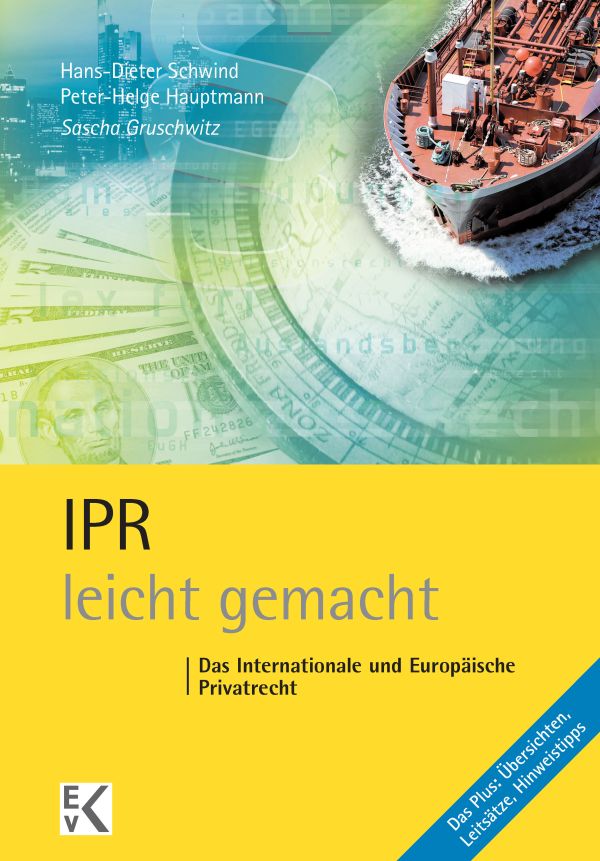 Book cover: IPR – leicht gemacht.