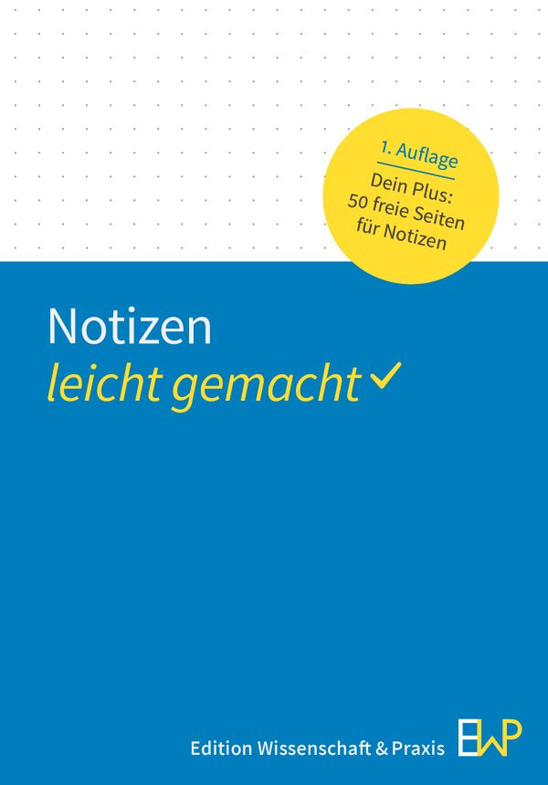 Book cover: Notizen – leicht gemacht