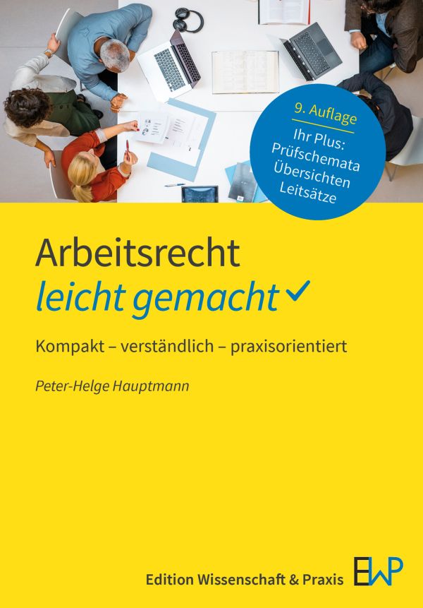 Book cover: Arbeitsrecht – leicht gemacht