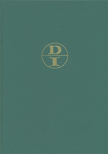 Book cover: Die Inschriften der Stadt Oppenheim