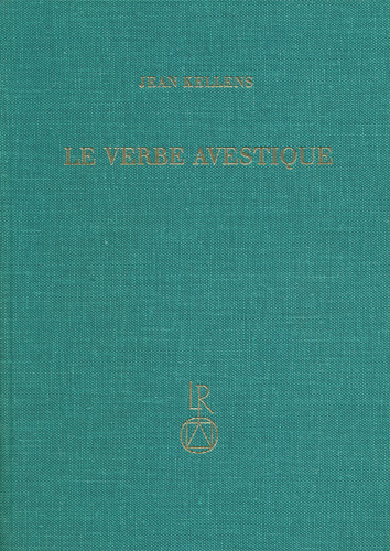 Book cover: Le Verbe Avestique