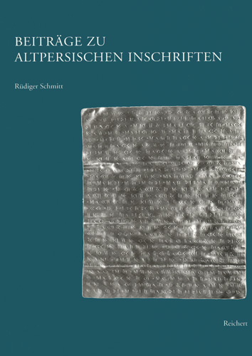 Book cover: Beiträge zu altpersischen Inschriften