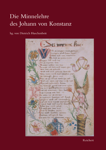 Book cover: Die Minnelehre des Johann von Konstanz