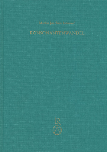 Book cover: Konsonantenwandel