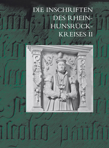Book cover: Die Inschriften des Rhein-Hunsrück-Kreises II