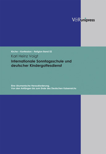Book cover: Internationale Sonntagsschule und deutscher Kindergottesdienst