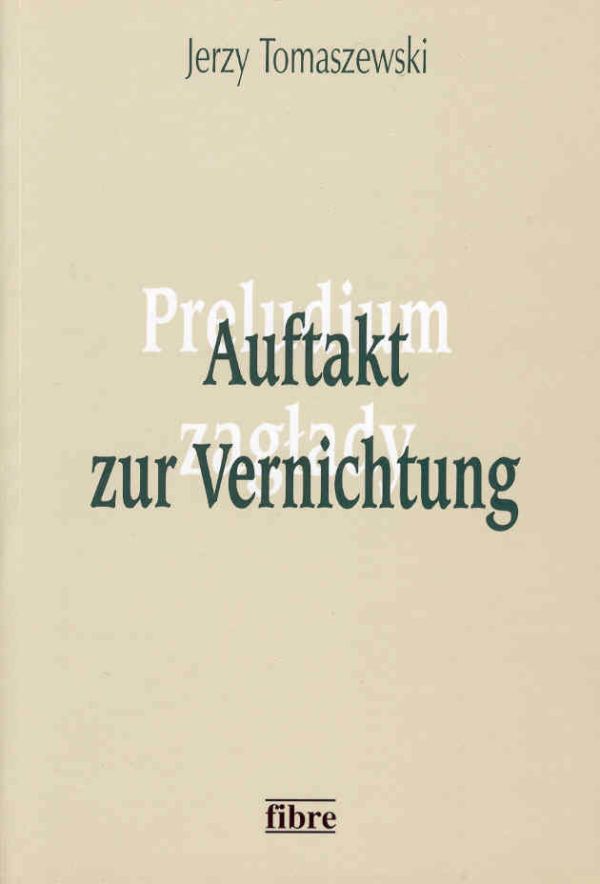Book cover: Auftakt zur Vernichtung