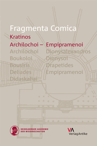 Book cover: FrC 3.2 Kratinos