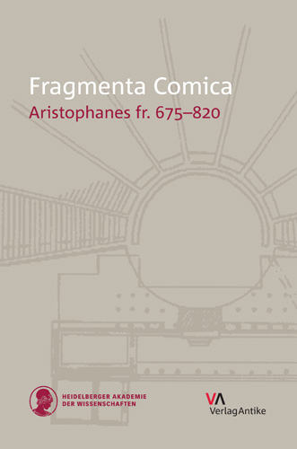 Book cover: FrC 10.10 Aristophanes fr. 675-820