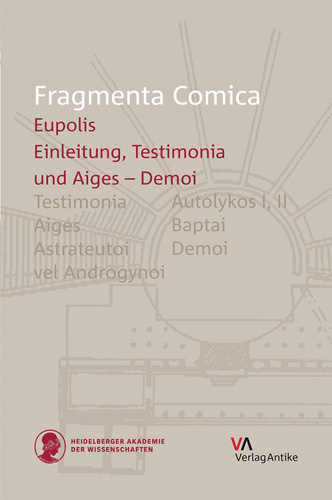Book cover: FrC 8.1 Eupolis