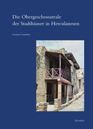 Book cover: Die Obergeschossareale der Stadthäuser in Herculaneum