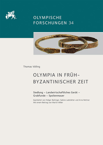 Book cover: Olympia in frühbyzantinischer Zeit