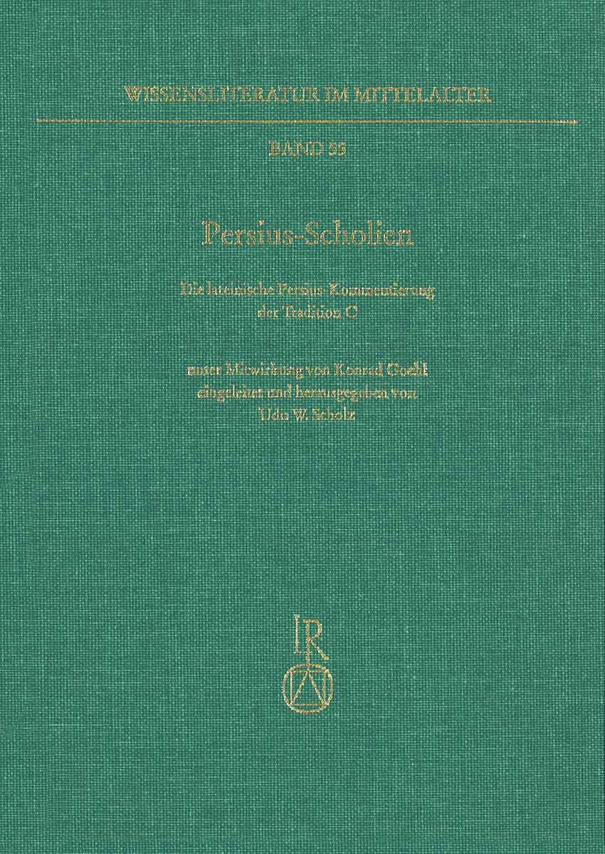 Book cover: Persius-Scholien