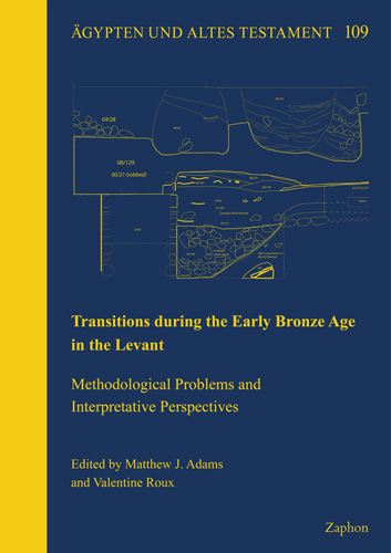 Book cover: Transitions during the Early Bronze Age in the Levant