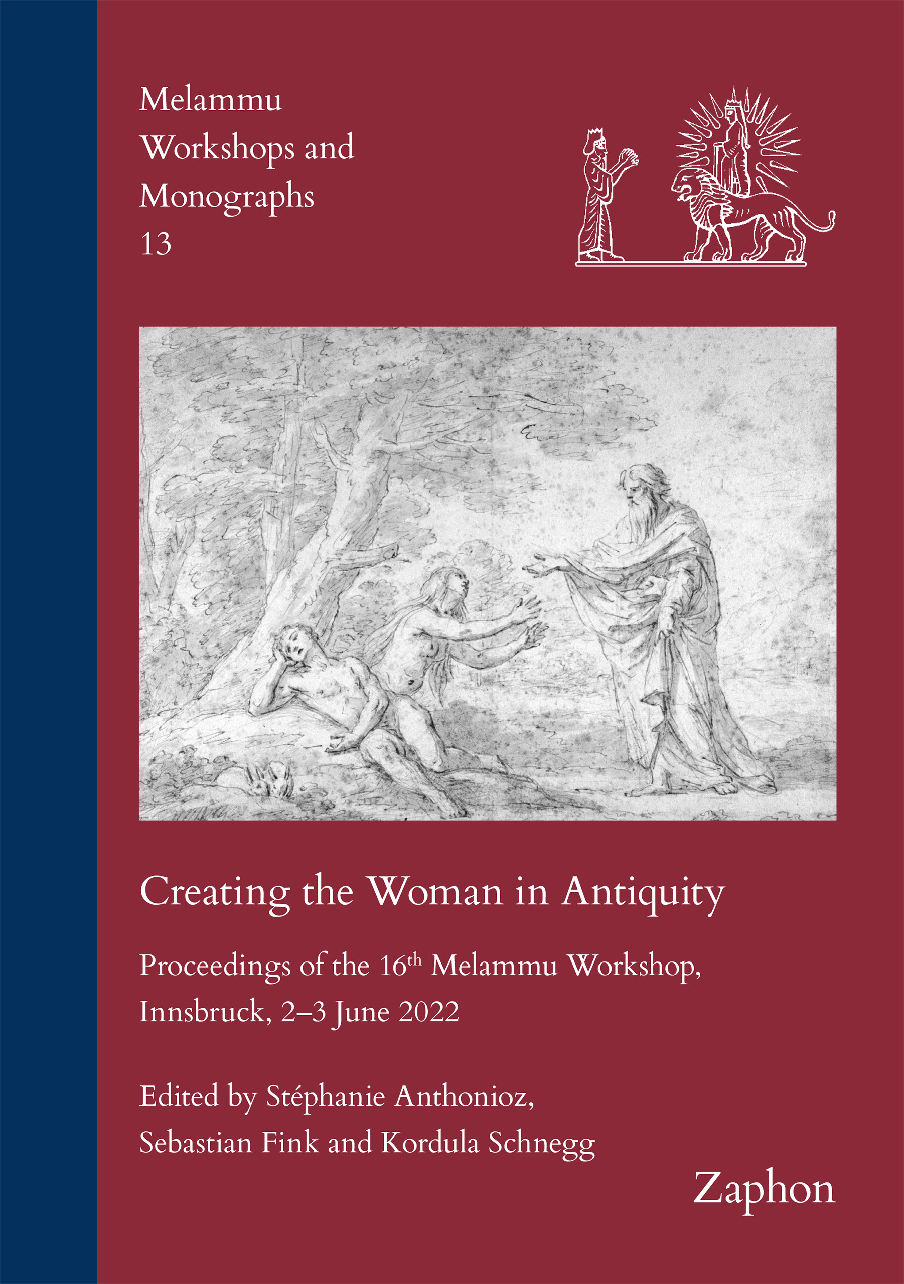 Book cover: Creating the Woman in Antiquity