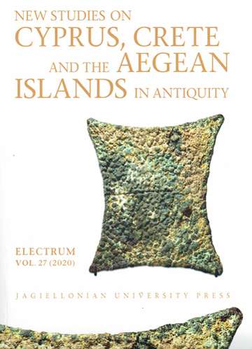 Book cover: New Studies on Cyprus, Crete and the Aegean Islands in Antiquity