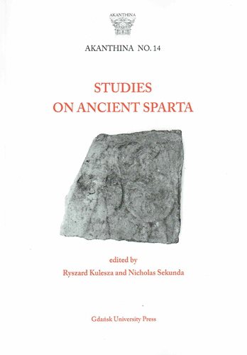 Book cover: Studies on Ancient Sparta