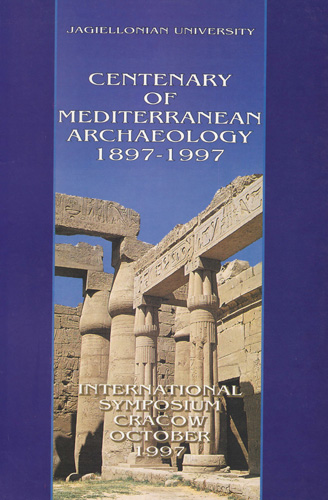 Book cover: Centenary of Mediterranean Archaeology 1897-1997