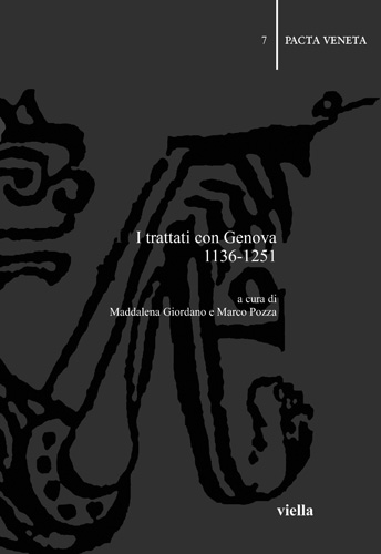 Book cover: I trattati con Genova 1136-1251