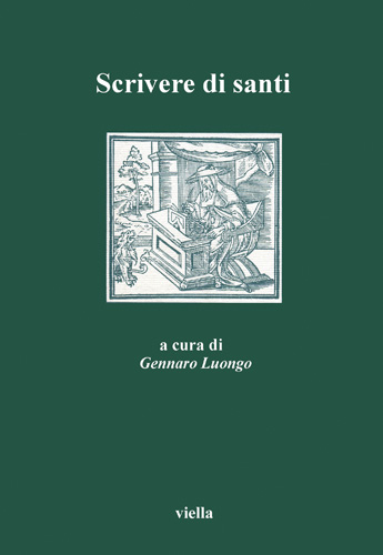 Book cover: Scrivere di santi