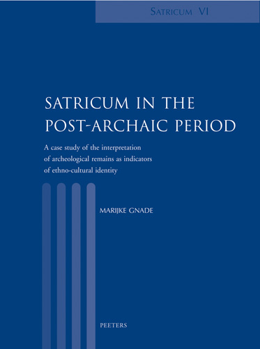 Book cover: Satricum in the Post-archaic Period