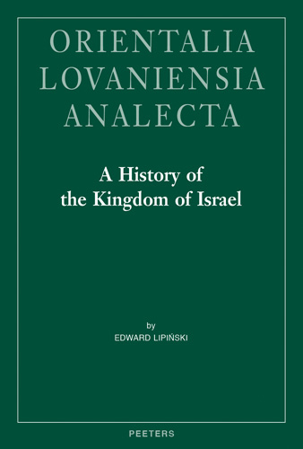 Book cover: A History of the Kingdom of Israel