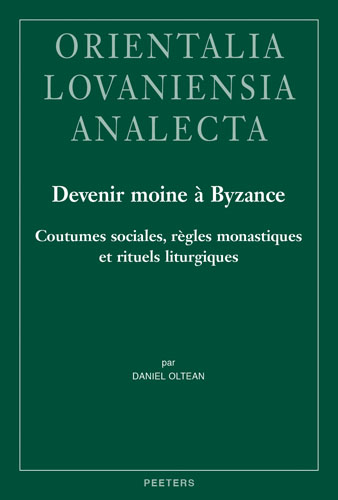 Book cover: Devenir moine à Byzance