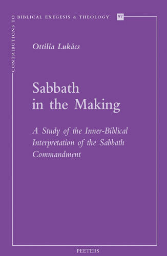 Book cover: Sabbath in the Making