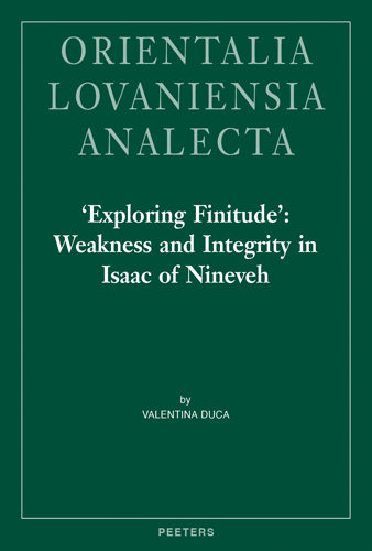 Book cover: ‘Exploring Finitude’: Weakness and Integrity in Isaac of Nineveh