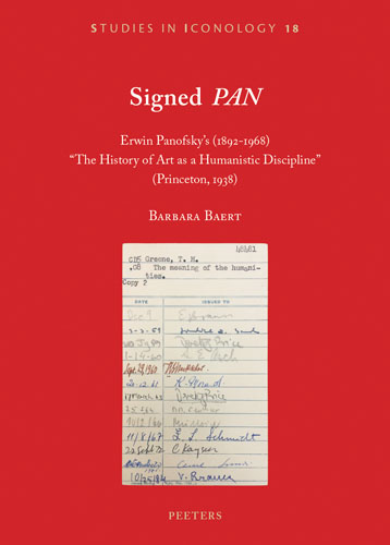 Book cover: Signed ‘PAN’