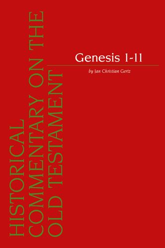 Book cover: Genesis 1-11